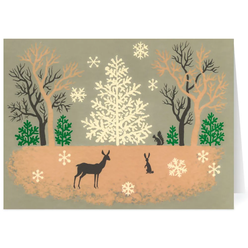 gordon_deer_and_rabbit_holiday_cards_0.webp Gordon: Deer and Rabbit Holiday Cards*The Met Store Fashion