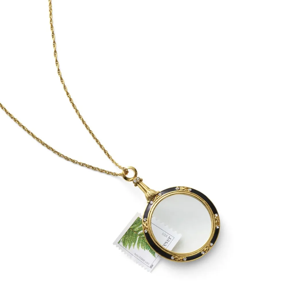 handenameled_magnifier_pendant_necklace_0.webp Hand-Enameled Magnifier Pendant Necklace*The Met Store Store