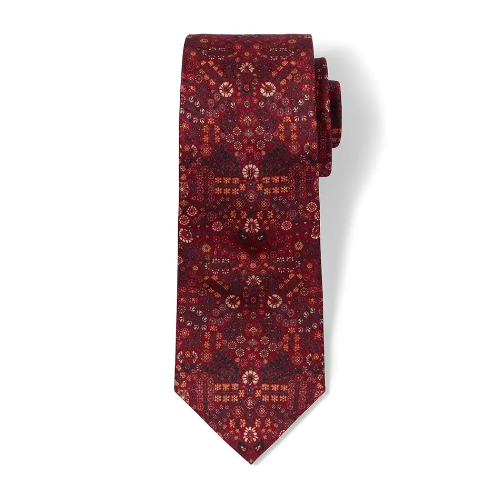 indian_millefleurs_silk_necktie_0.webp Indian Millefleurs Silk Necktie*The Met Store Clearance
