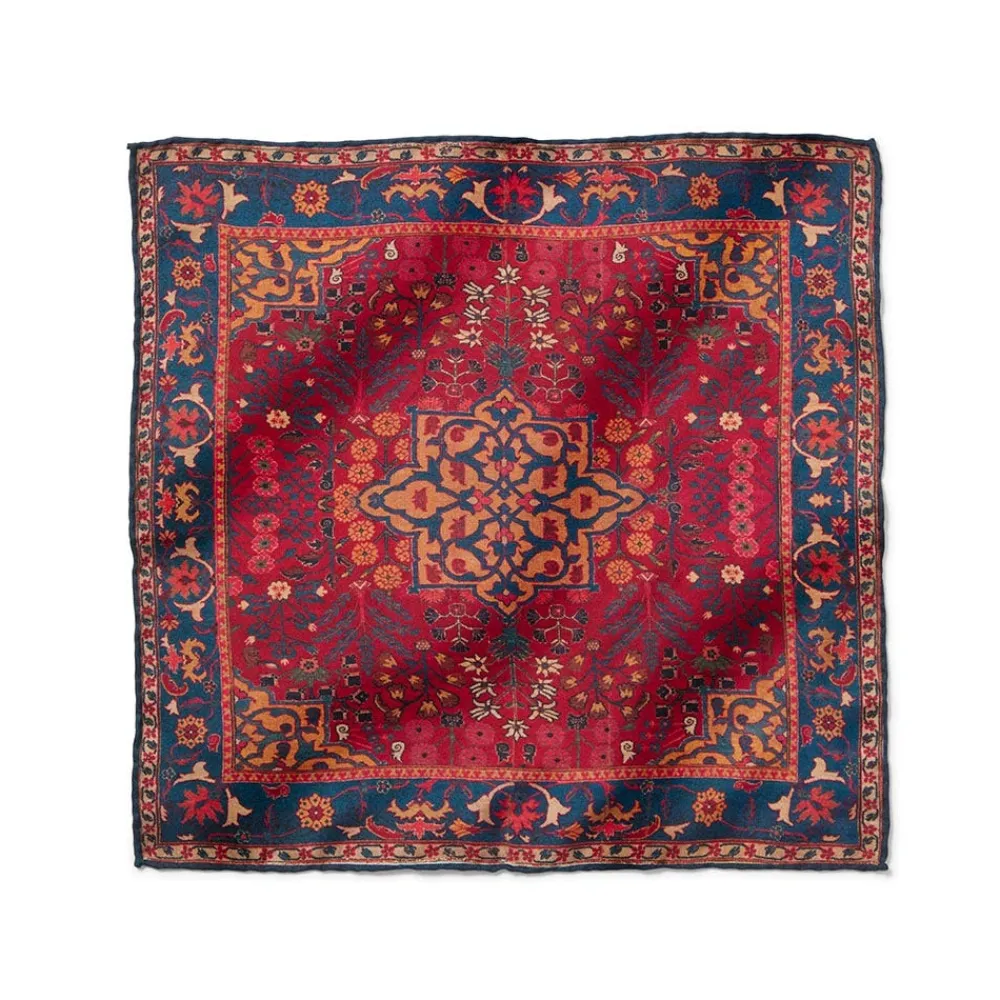 iranian_vase_carpet_silk_pocket_square_0.webp Iranian Vase Carpet Silk Pocket Square*The Met Store Best