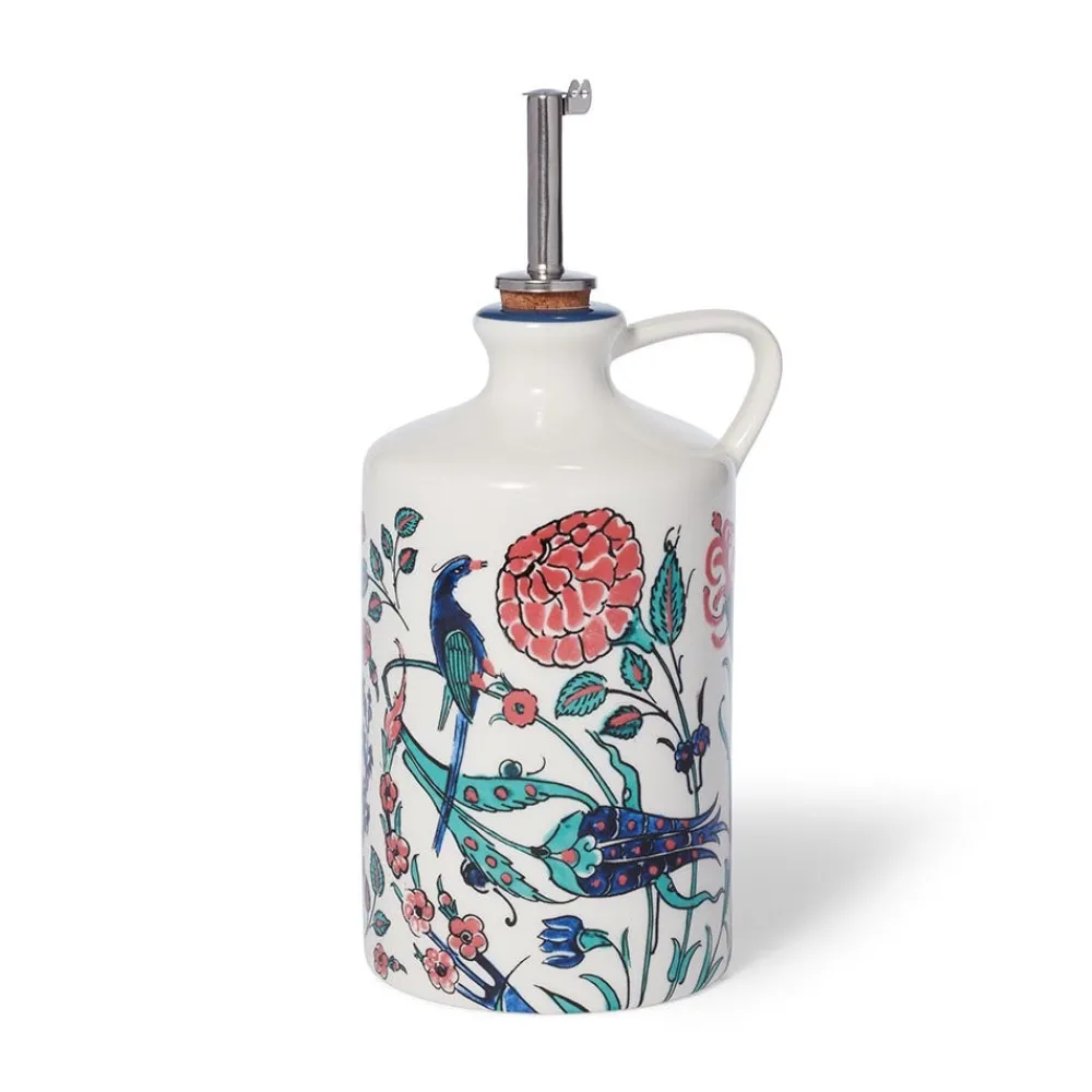 iznik_garden_oil_cruet_and_dipping_bowl_set_1.webp Iznik Garden Oil Cruet and Dipping Bowl Set*The Met Store Best