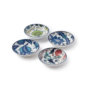 Iznik Garden Oil Cruet and Dipping Bowl Set*The Met Store Best