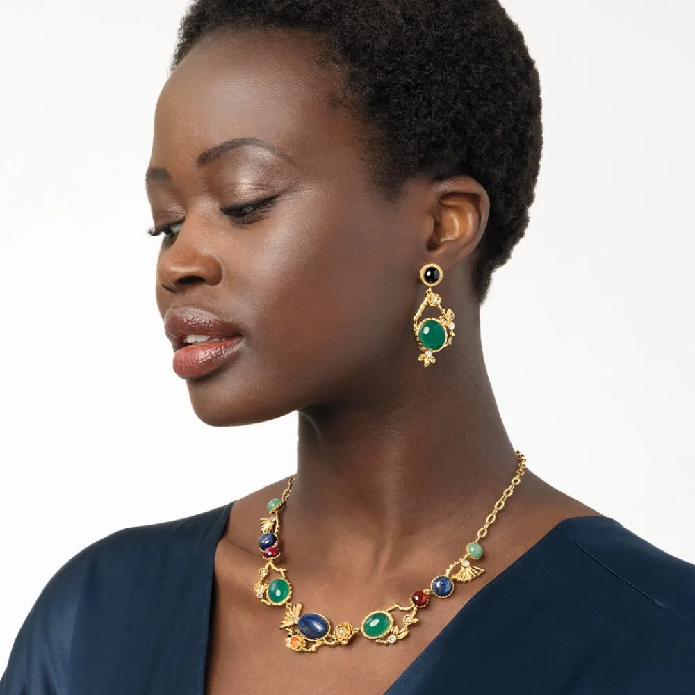 japanese_imari_collar_necklace_and_linear_drop_earrings_set_1.webp Japanese Imari Collar Necklace and Linear Drop Earrings Set*The Met Store Clearance