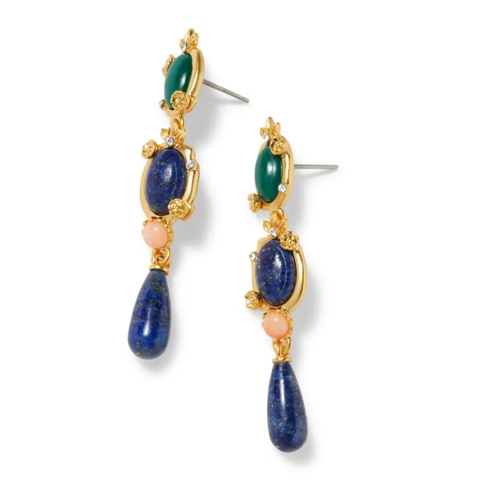 japanese_imari_linear_drop_earrings_2.webp Japanese Imari Linear Drop Earrings*The Met Store New