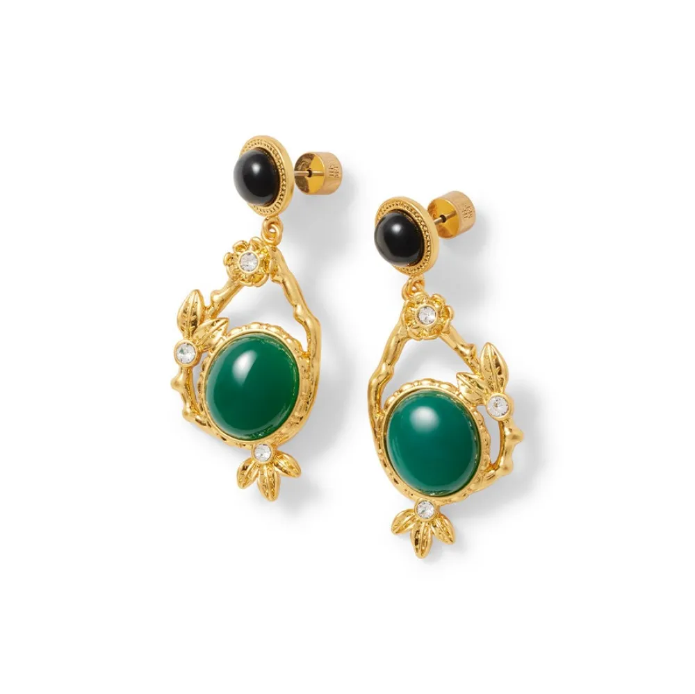 japanese_imari_statement_drop_earrings_3.webp Japanese Imari Statement Drop Earrings*The Met Store Best Sale