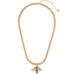Jeweled Bee Pendant Necklace*The Met Store Discount