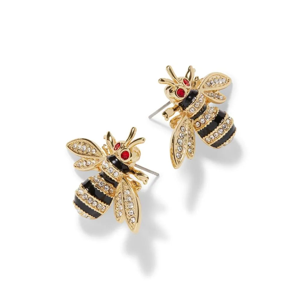 jeweled_bee_stud_earrings_1.webp Jeweled Bee Stud Earrings*The Met Store Sale