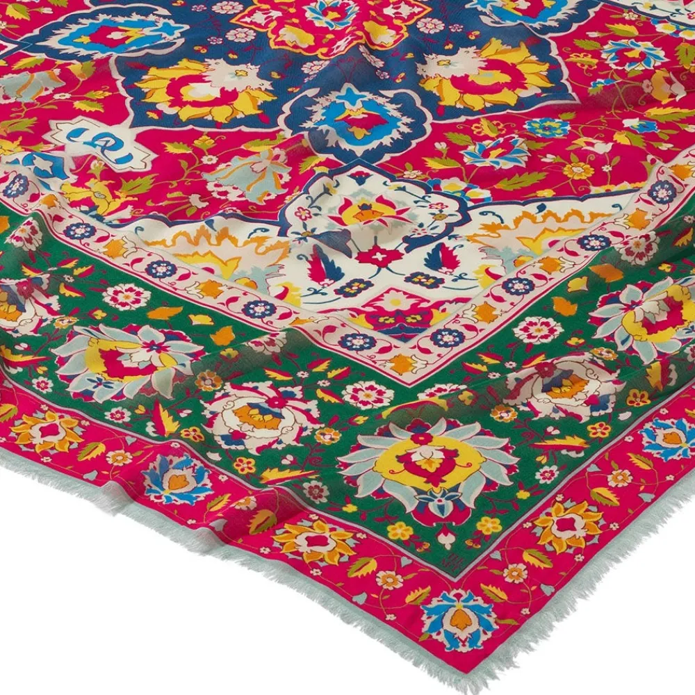 kashan_carpet_square_scarf_4.webp Kashan Carpet Square Scarf*The Met Store Discount