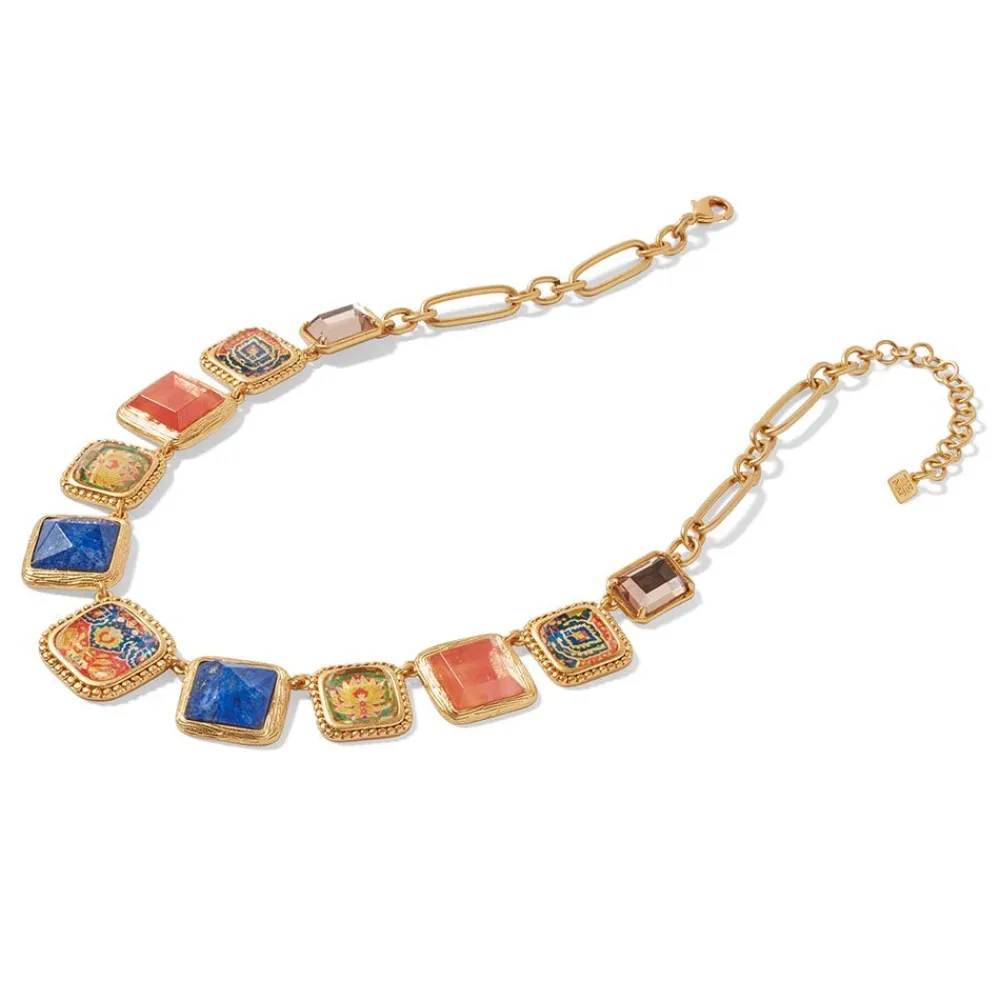 kashan_carpet_statement_collar_necklace_3.webp Kashan Carpet Statement Collar Necklace*The Met Store Online