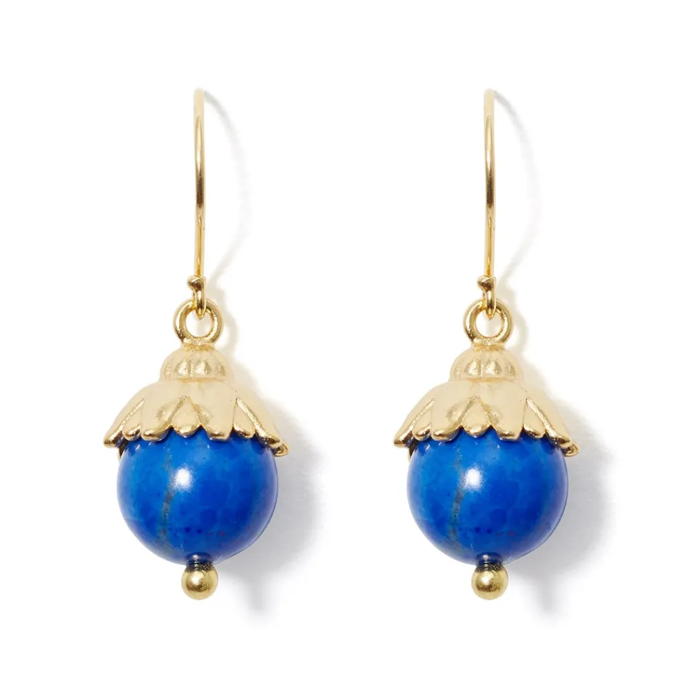lotus_bead_drop_earrings_0.webp Lotus Bead Drop Earrings*The Met Store Fashion