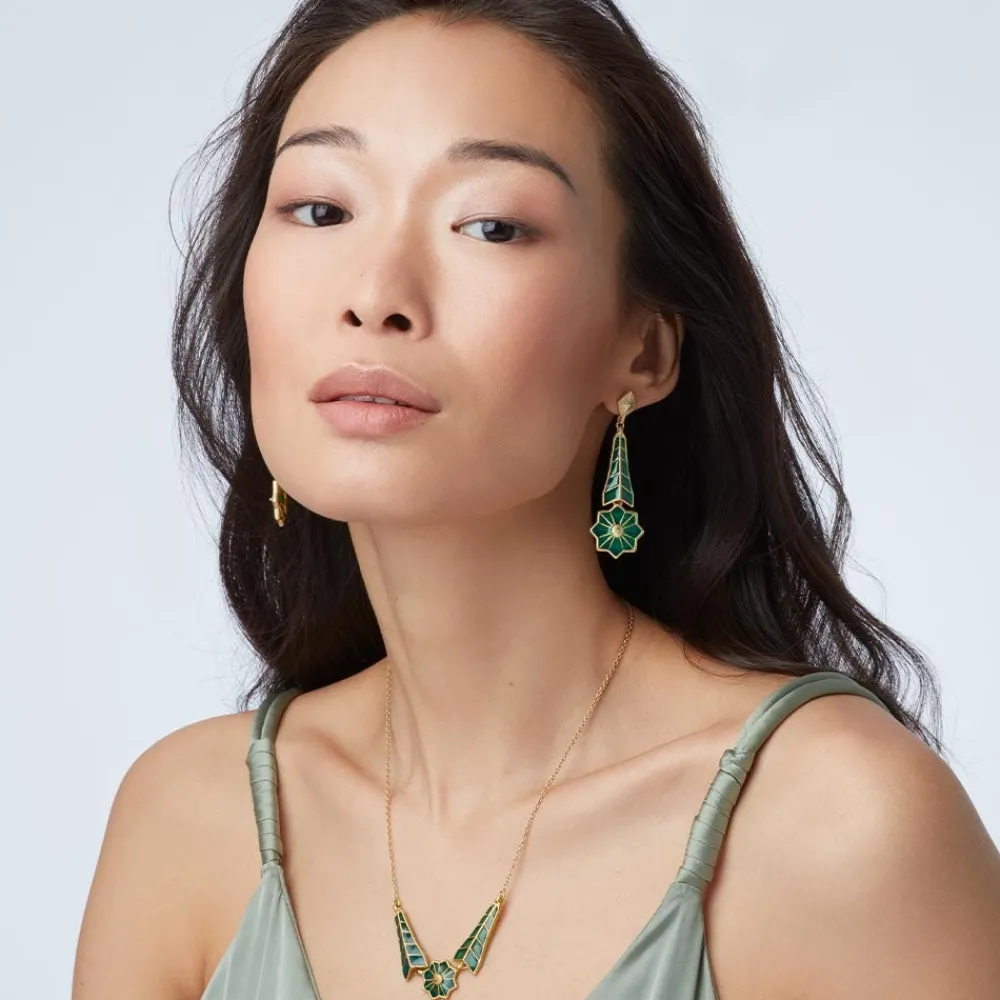 lotus_pagoda_pliquejour_pendant_necklace_4.webp Lotus Pagoda Plique-à-Jour Pendant Necklace*The Met Store Online