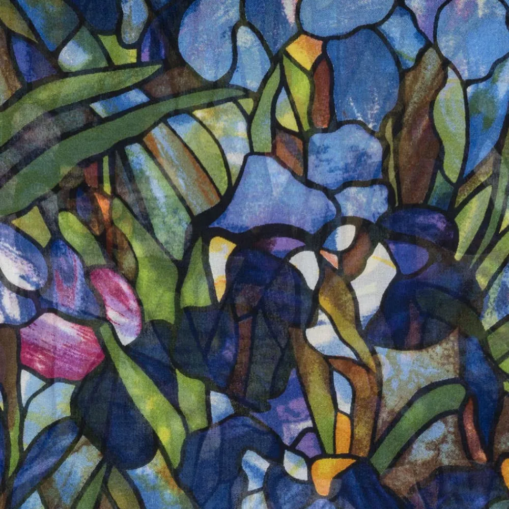 louis_c_tiffany_irises_oblong_silk_scarf_3.webp Louis C. Tiffany Irises Oblong Silk Scarf*The Met Store New