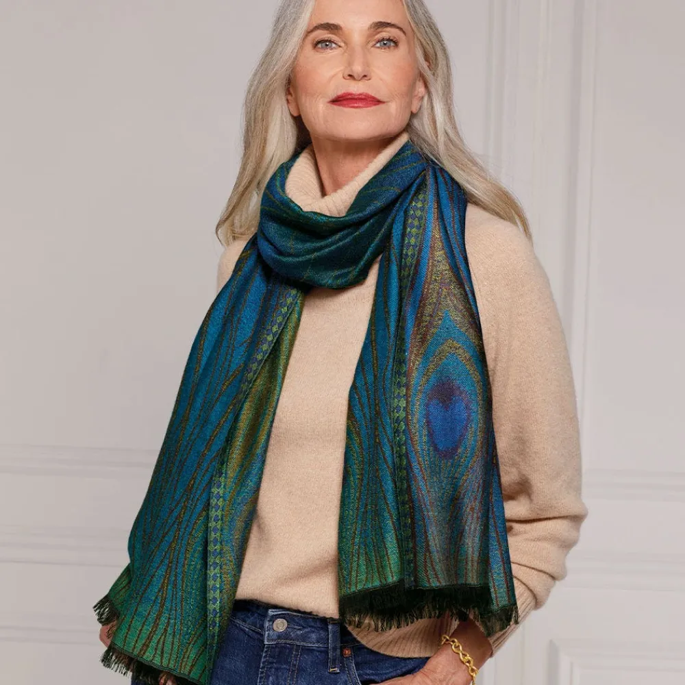 louis_c_tiffany_peacock_feather_woolblend_shawl_3.webp Louis C. Tiffany Peacock Feather Wool-Blend Shawl*The Met Store Cheap