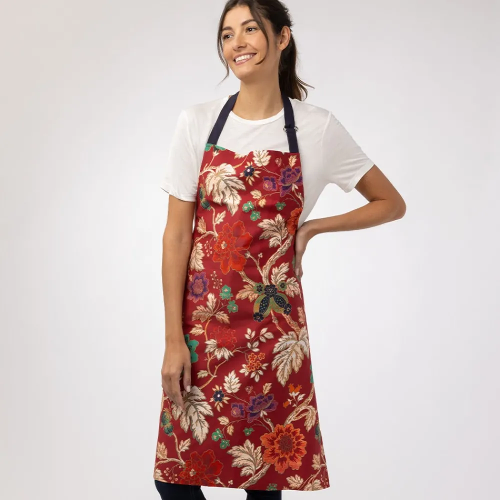 lyon_floral_apron_and_tea_towel_set_2.webp Lyon Floral Apron and Tea Towel Set*The Met Store New