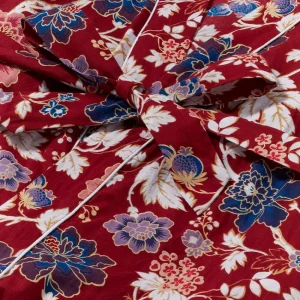 Lyon Floral Cotton Women's Robe*The Met Store Best Sale