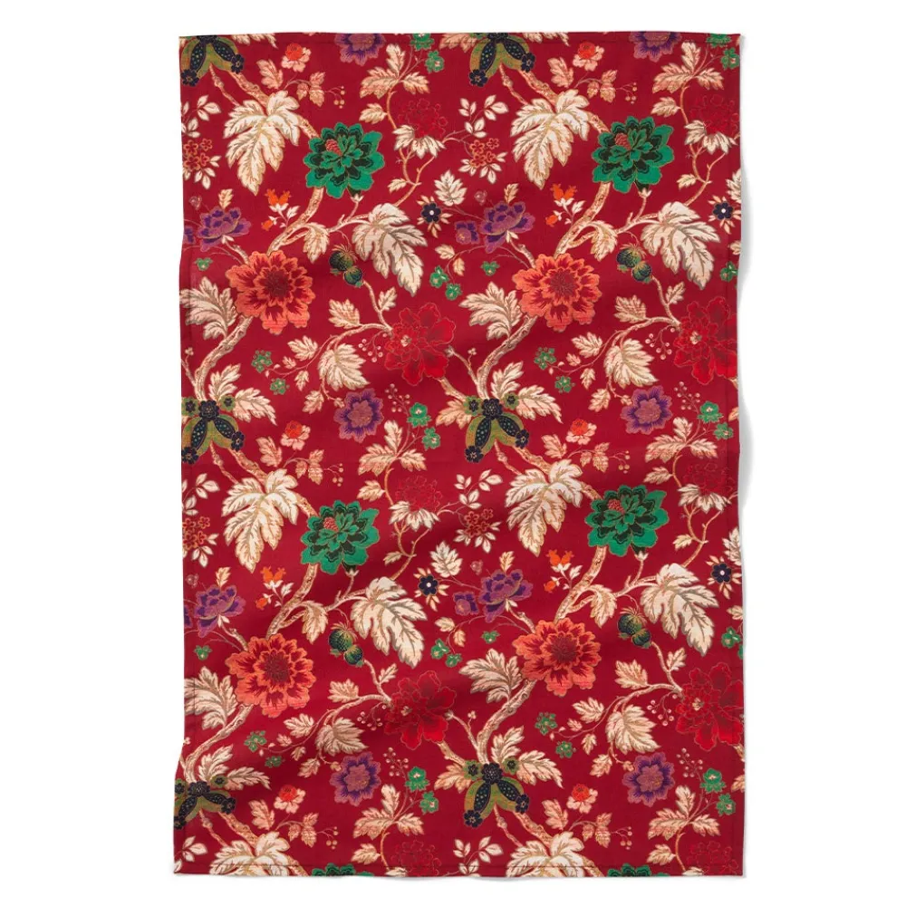 lyon_floral_tea_towel_0.webp Lyon Floral Tea Towel*The Met Store Cheap