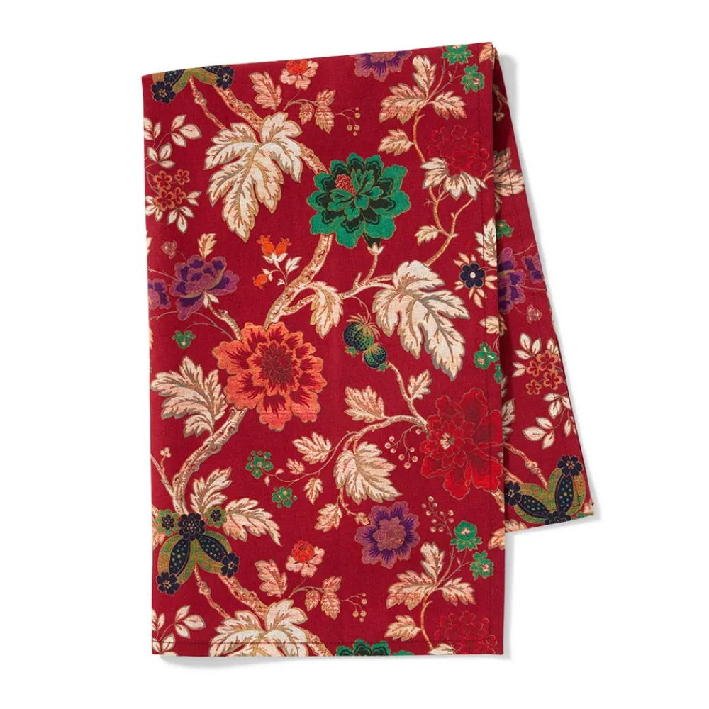 lyon_floral_tea_towel_1.webp Lyon Floral Tea Towel*The Met Store Cheap