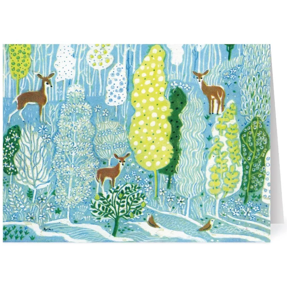 malta_deer_and_trees_holiday_cards_0.webp Malta: Deer and Trees Holiday Cards*The Met Store Store