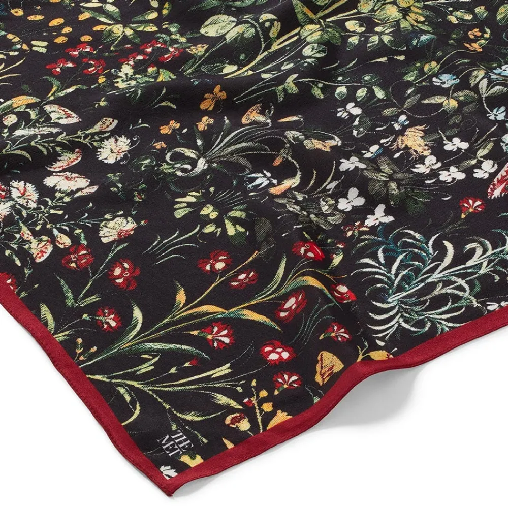 medieval_millefleurs_oblong_silk_scarf_2.webp Medieval Millefleurs Oblong Silk Scarf*The Met Store Sale