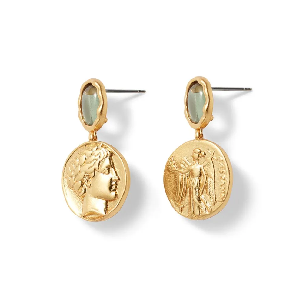 mediterranean_coin_drop_earrings_2.webp Mediterranean Coin Drop Earrings*The Met Store Online