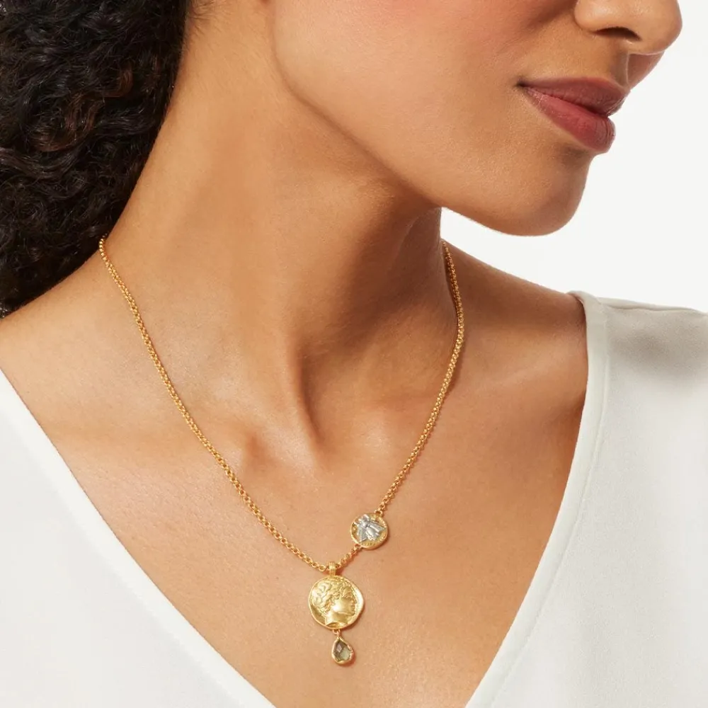 mediterranean_coin_pendant_necklace_1.webp Mediterranean Coin Pendant Necklace*The Met Store Best Sale