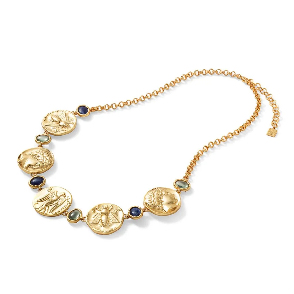 mediterranean_coin_statement_necklace_2.webp Mediterranean Coin Statement Necklace*The Met Store Fashion