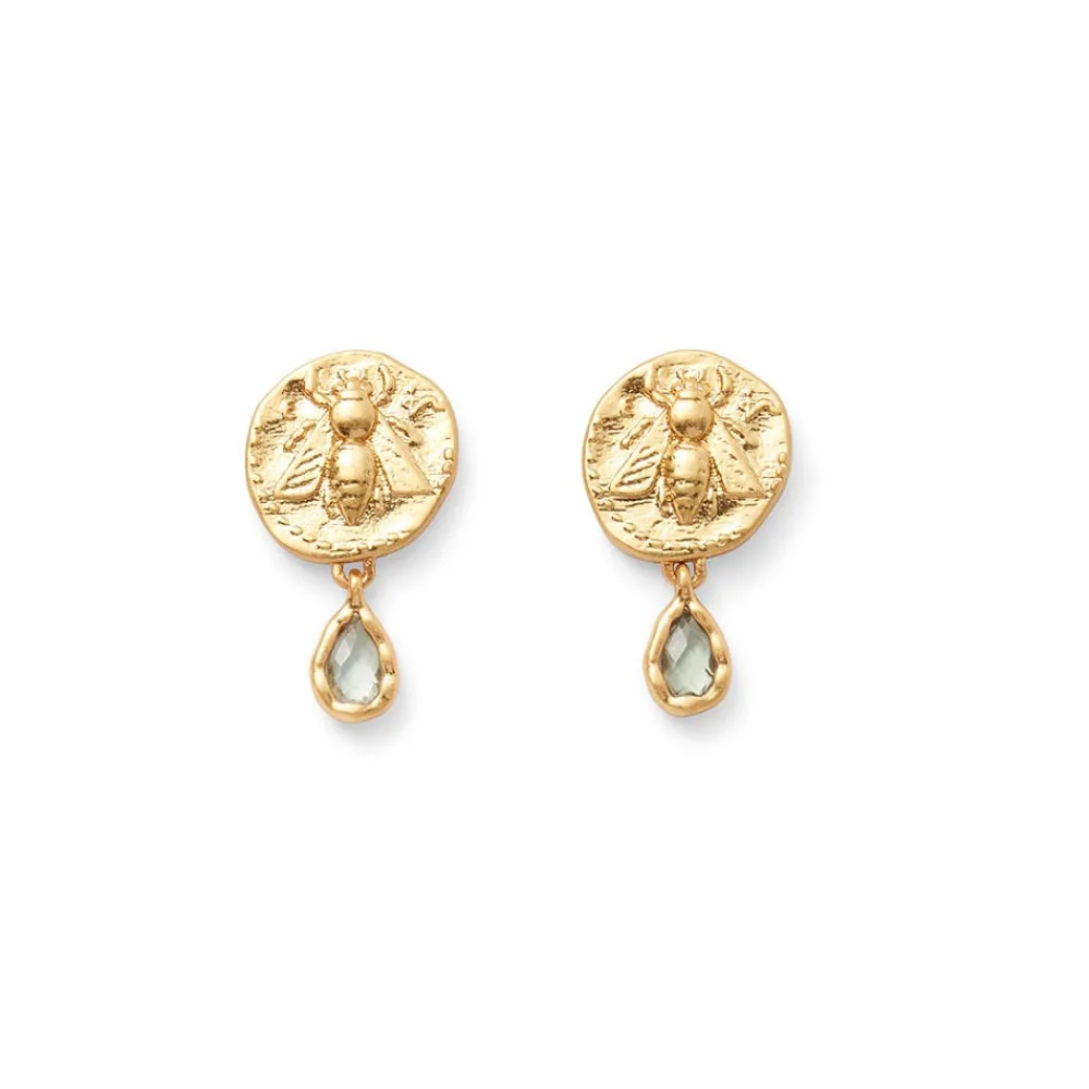 mediterranean_coin_stud_earrings_0.webp Mediterranean Coin Stud Earrings*The Met Store New