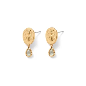Mediterranean Coin Stud Earrings*The Met Store New