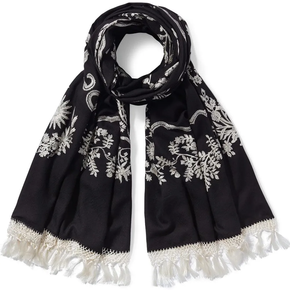 met_florals_embroidered_th_anniversary_shawl_0.webp Met Florals Embroidered 50th Anniversary Shawl*The Met Store Sale
