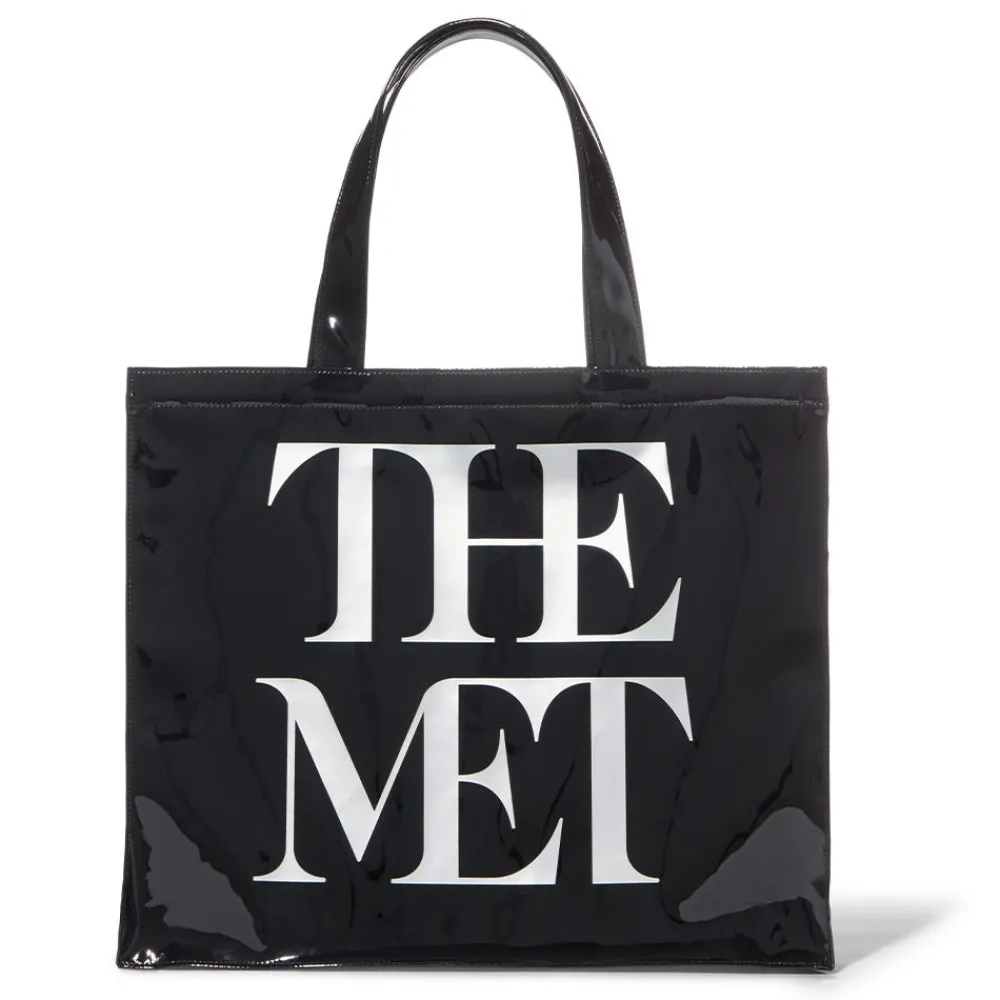 met_logo_vinyl_tote_0.webp Met Logo Vinyl Tote*The Met Store Sale