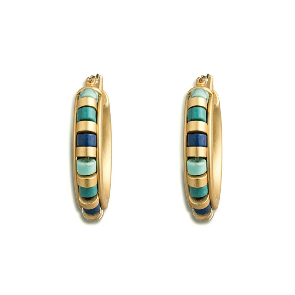 middle_kingdom_cylindrical_bead_earrings_1.webp Middle Kingdom Cylindrical Bead Earrings*The Met Store Online