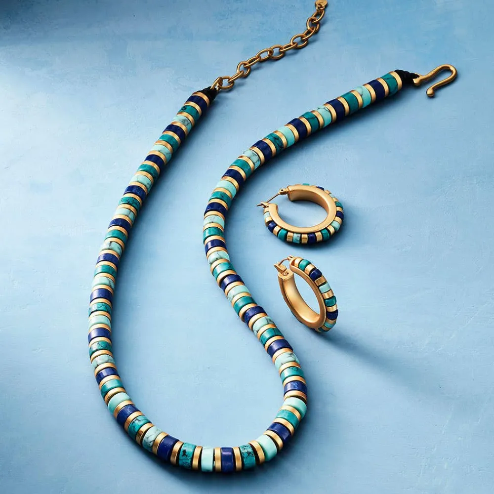 middle_kingdom_cylindrical_bead_earrings_4.webp Middle Kingdom Cylindrical Bead Earrings*The Met Store Online