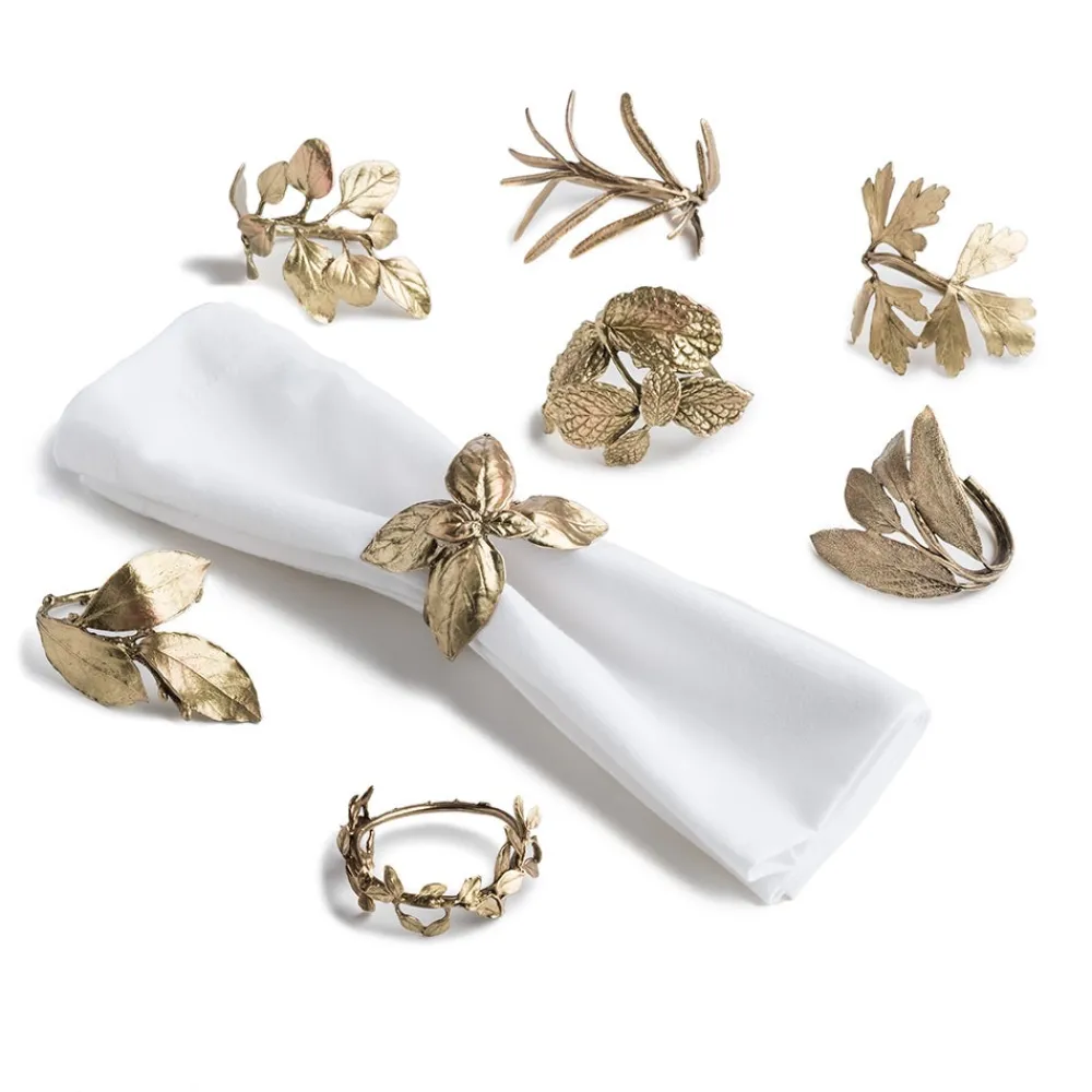 mixed_herb_napkin_ring_set_1.webp Mixed Herb Napkin Ring Set*The Met Store Flash Sale