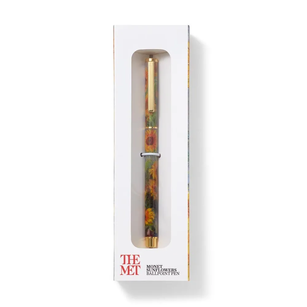 monet_sunflowers_ballpoint_pen_3.webp Monet Sunflowers Ballpoint Pen*The Met Store Fashion
