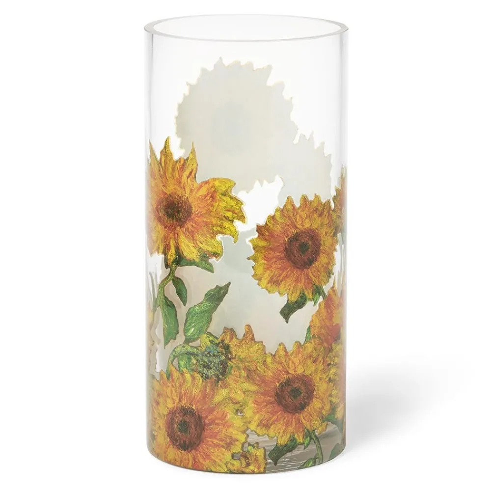 monet_sunflowers_glass_vase_1.webp Monet Sunflowers Glass Vase*The Met Store Best