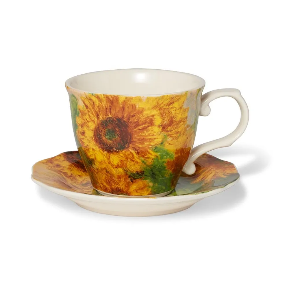monet_sunflowers_teacup_and_saucer_0.webp Monet Sunflowers Teacup and Saucer*The Met Store Fashion