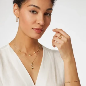 Moon and Star Hoop Earrings*The Met Store Cheap
