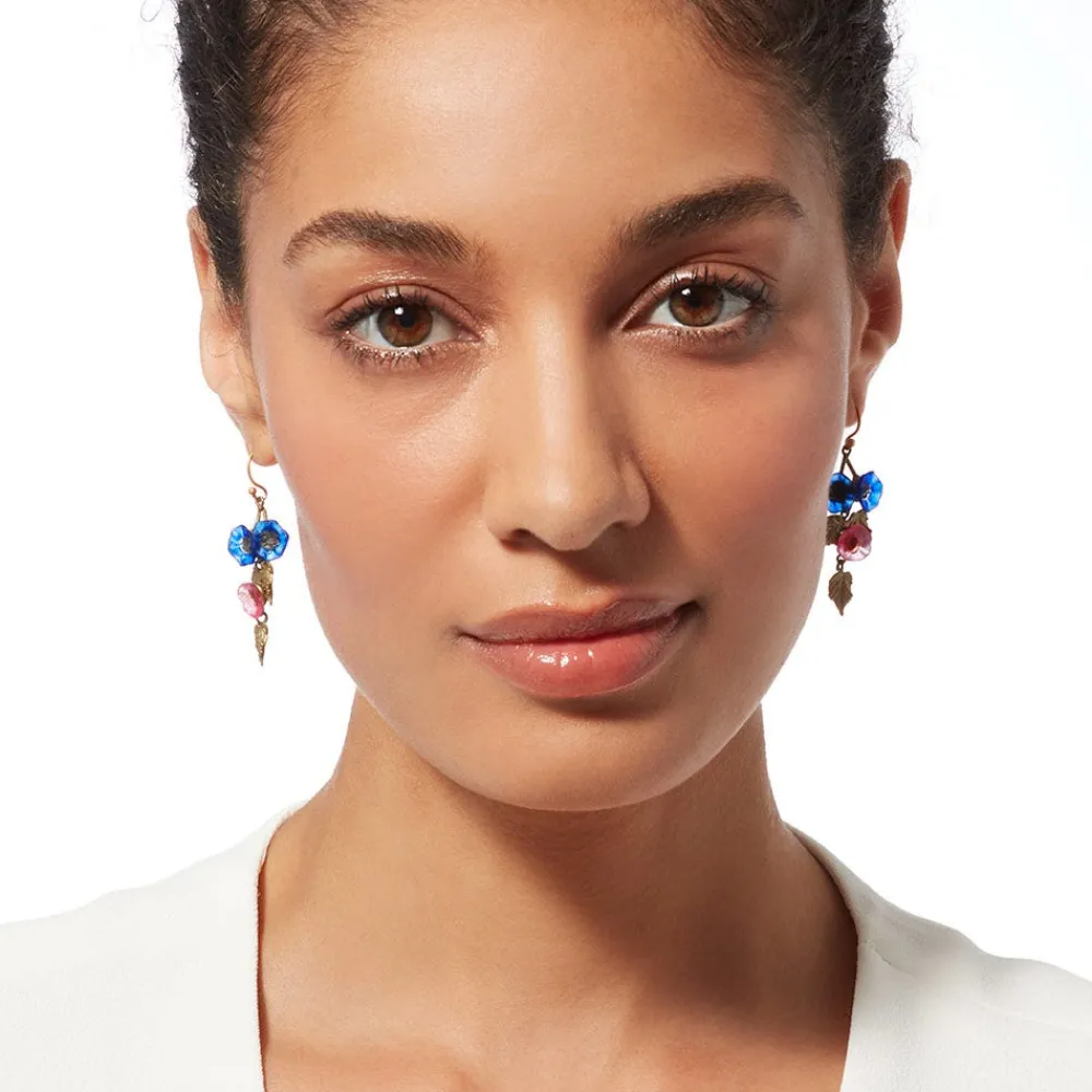 morning_glories_drop_earrings_2.webp Morning Glories Drop Earrings*The Met Store Hot