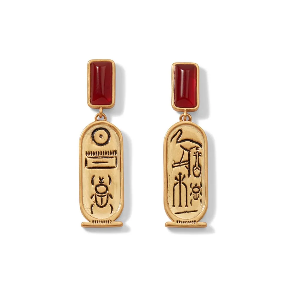 new_kingdom_gems_doubledrop_earrings_0.webp New Kingdom Gems Double-Drop Earrings*The Met Store Store