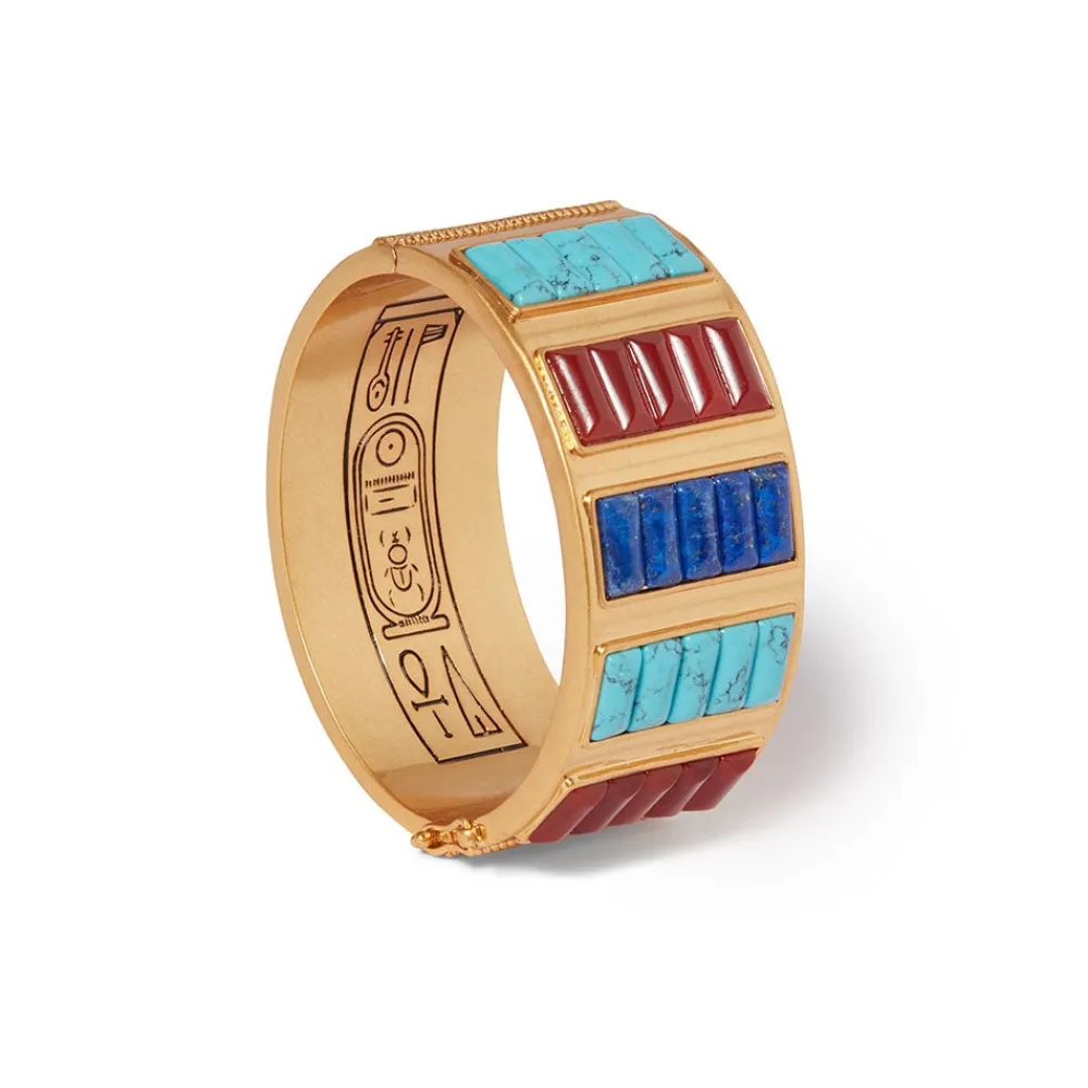 new_kingdom_gems_hinged_cuff_1.webp New Kingdom Gems Hinged Cuff*The Met Store New