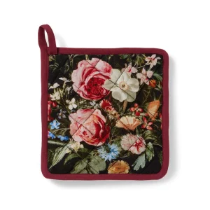 Peeters Bouquet of Flowers Pot Holder and Oven Mitt Set*The Met Store Flash Sale