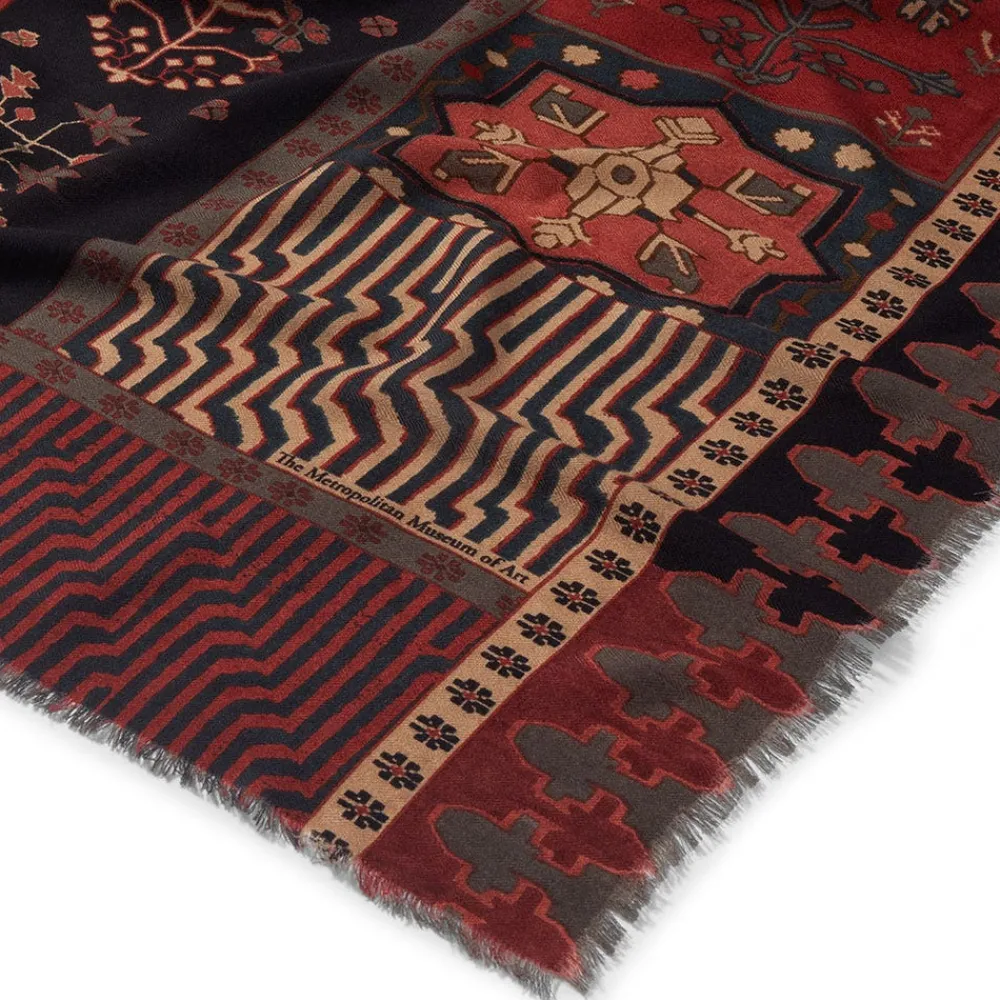 persian_garden_oversize_square_wool_scarf_3.webp Persian Garden Oversize Square Wool Scarf*The Met Store Cheap