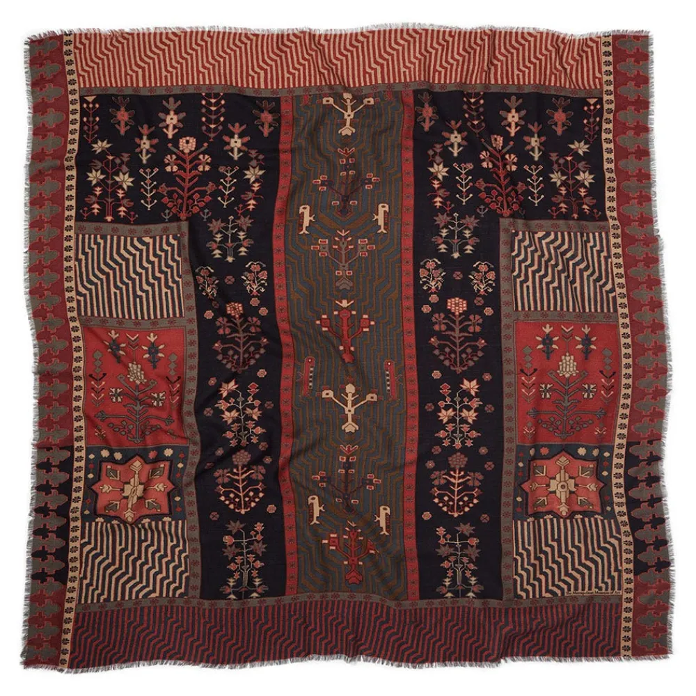 persian_garden_oversize_square_wool_scarf_4.webp Persian Garden Oversize Square Wool Scarf*The Met Store Cheap