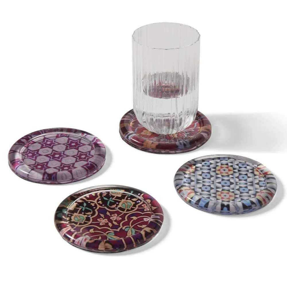 persian_patterns_glass_coasters_1.webp Persian Patterns Glass Coasters*The Met Store Hot