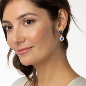 Qing Bottle Floral Drop Earrings*The Met Store Hot