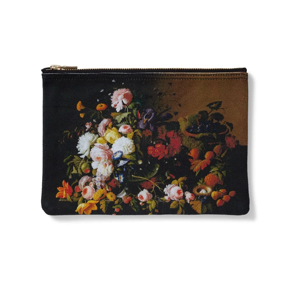 roesen_still_life_zip_pouch_0.webp Roesen Still Life Zip Pouch*The Met Store Sale