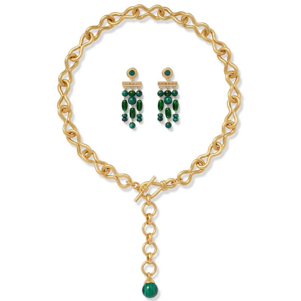 roman_malachite_statement_necklace_and_chandelier_earrings_set_0.webp Roman Malachite Statement Necklace and Chandelier Earrings Set*The Met Store Online