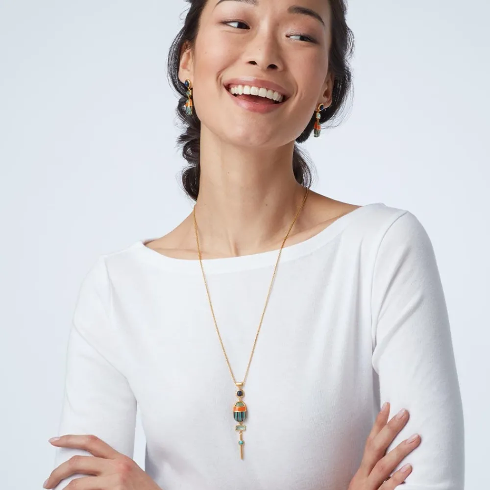 royal_scarab_lariat_necklace_1.webp Royal Scarab Lariat Necklace*The Met Store Best Sale