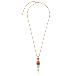 Royal Scarab Lariat Necklace*The Met Store Best Sale