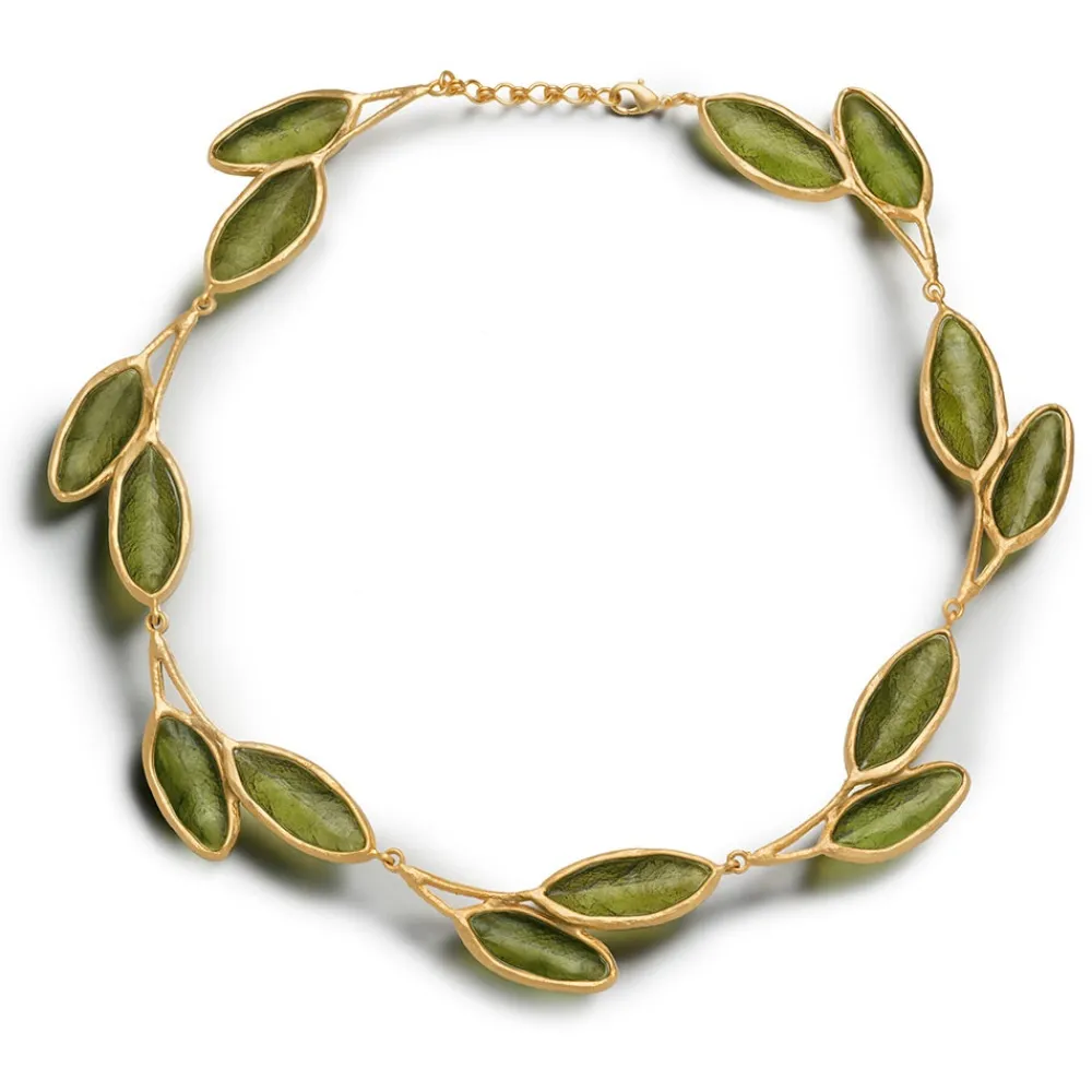 sage_leaf_choker_0.webp Sage Leaf Choker*The Met Store Hot